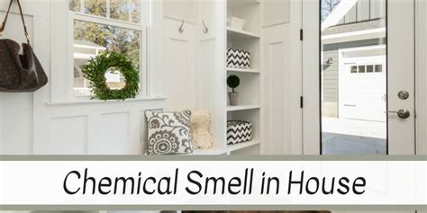 metallic chemical smell in house|pungent odor in house.